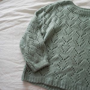 Crochet Knit Sweater